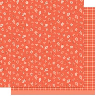 Lawn Fawn Designpapier Falling Leaves - Maple